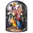 "Radhe Shyam Violet" T-Shirt